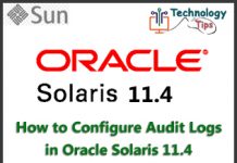 How to Configure Audit Logs in Oracle Solaris 11.4